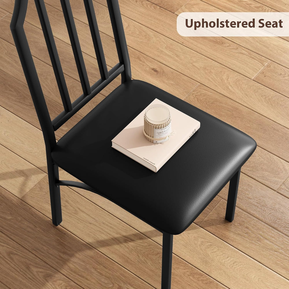 GAOMON 3-Piece Dining Table Set for 2,Kitchen Table with Upholstered Chairs