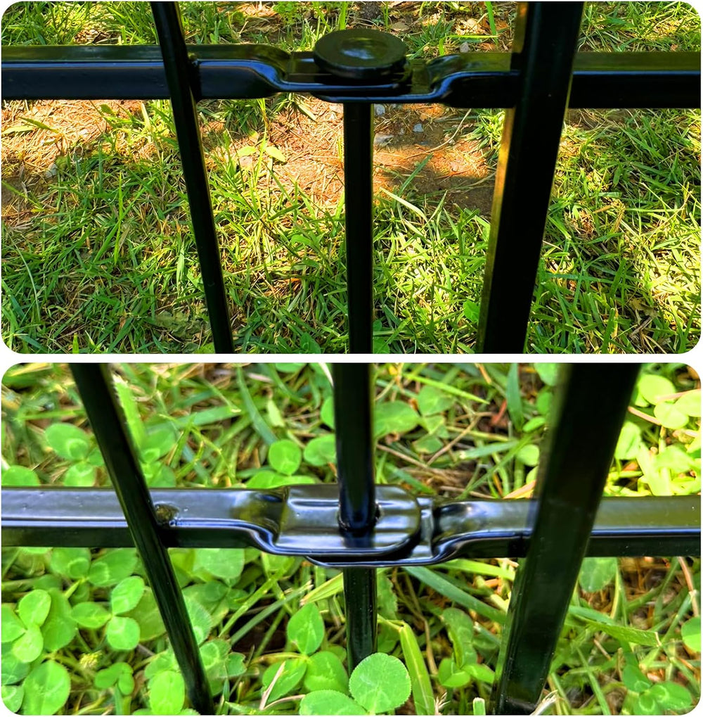 Thealyn Garden Fence 24" H x 24" W (5 Panels, Total 10 ft)