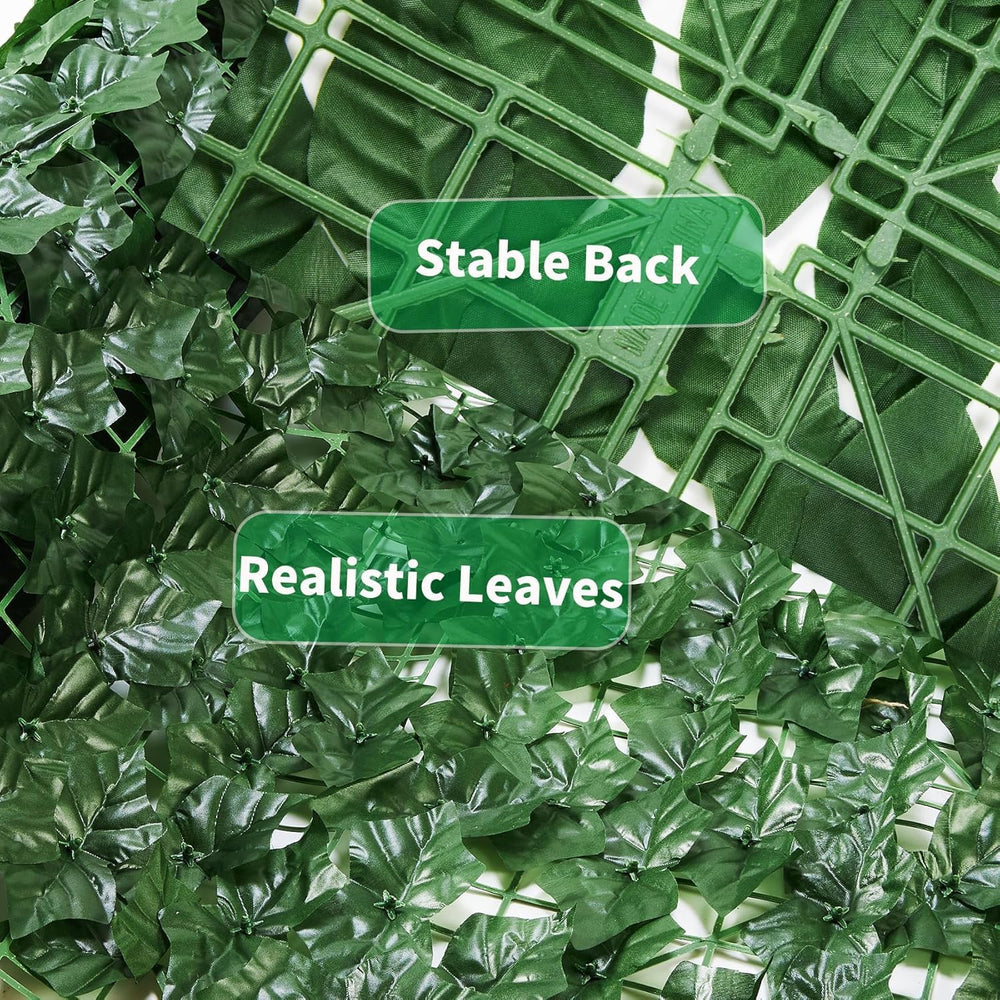 Artificial Ivy Privacy Fence Wall Screen,120X60in Privacy Fence Panels Privac...
