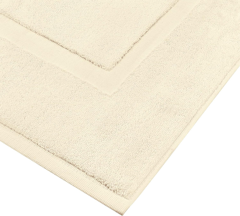 Utopia Towels Cotton Bath Mat, 21x34 in, 2 Pack, Ivory