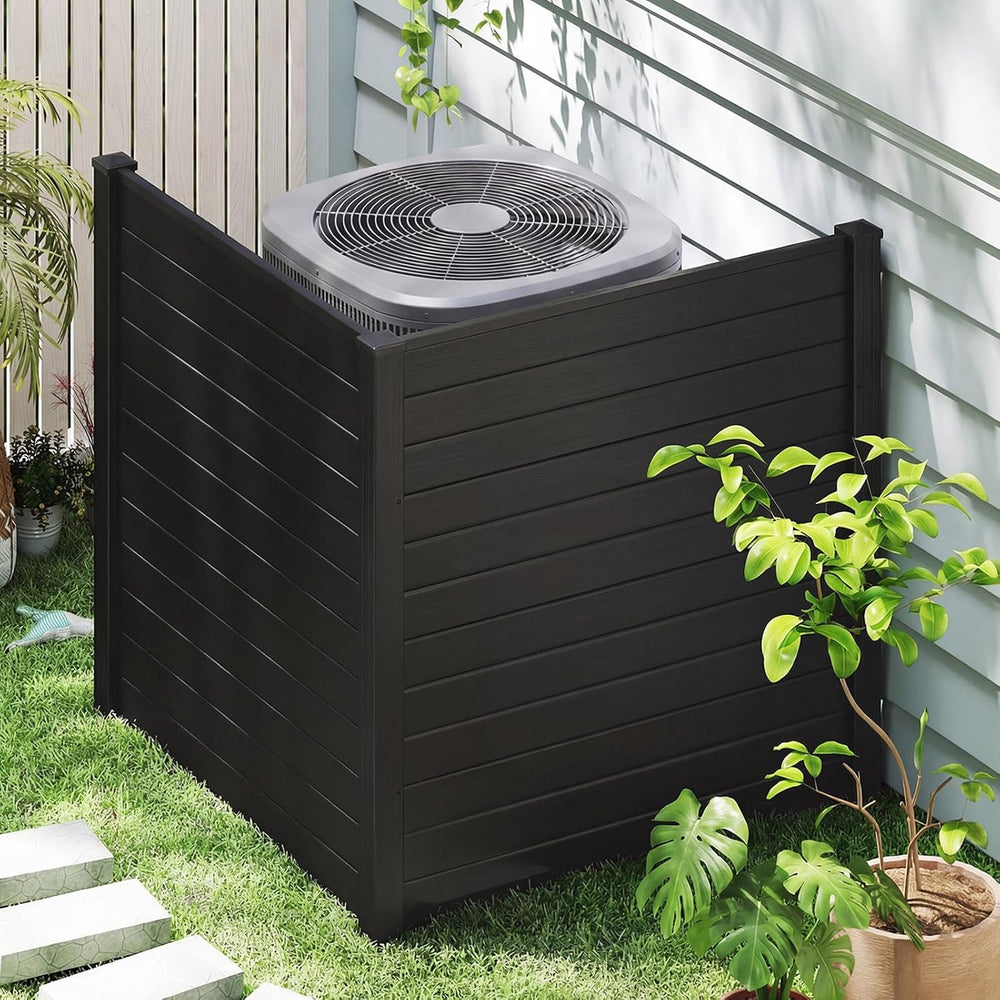 GIANTEX 48''H x 48''W Air Conditioner Fence Privacy Screen 2 ...