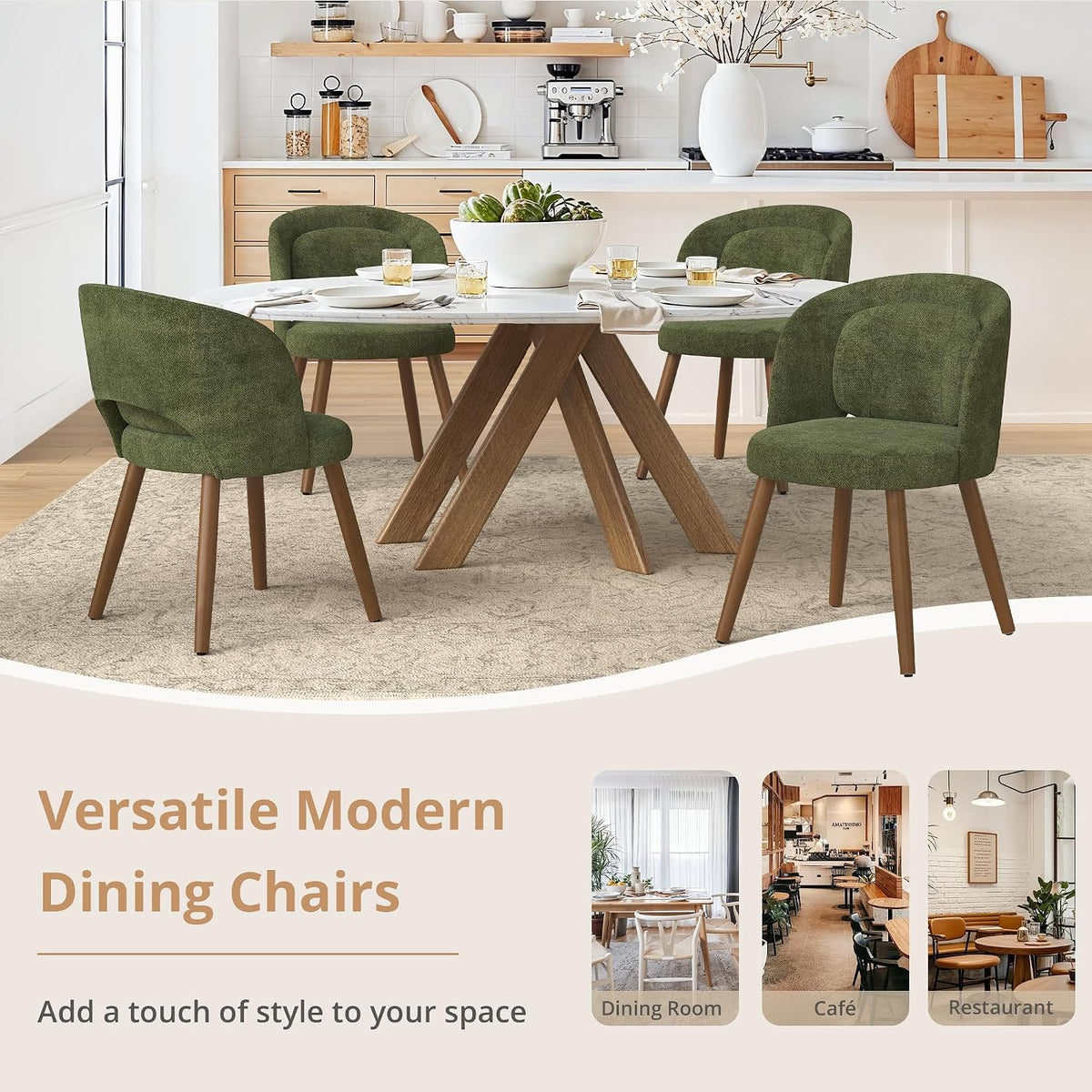 lue bona dining chairs set of 6 with showing dimensions