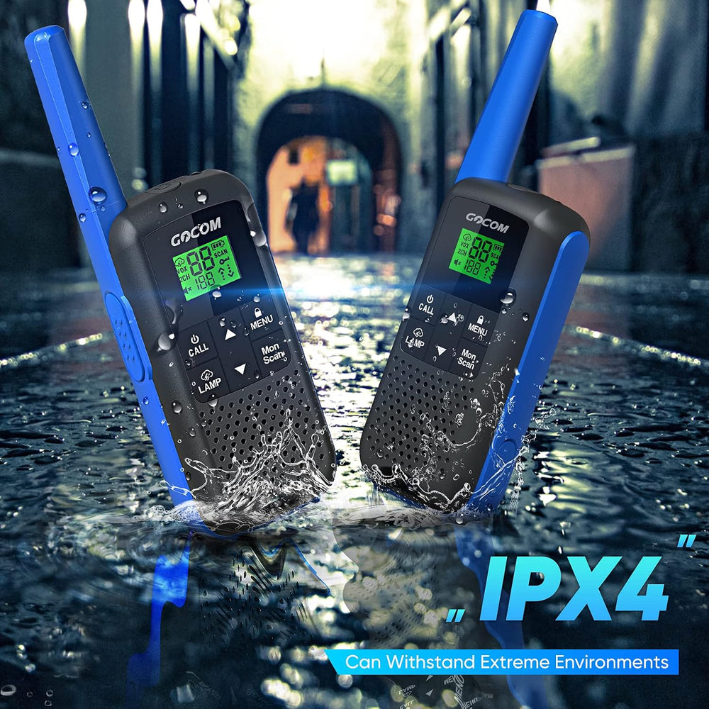 Walkie Talkies - GOCOM G600 FRS Two Way Radio for Adults 2W Long Range Walkie...
