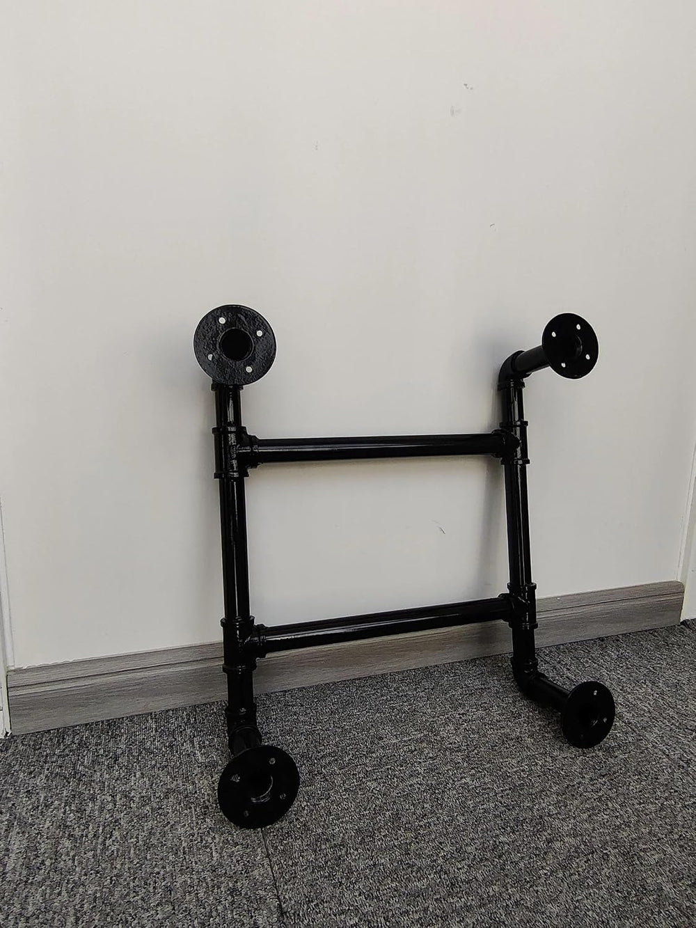 2-Step Wall-Mounted Ladder/Integrated 2-Rung Ladder Window Well Egress - Perm...