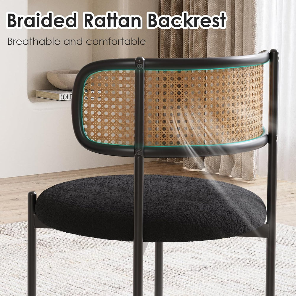 Farini Kitchen Chairs Set of 2, Mid-Century Modern Dining Chairs,Kitchen Dini...