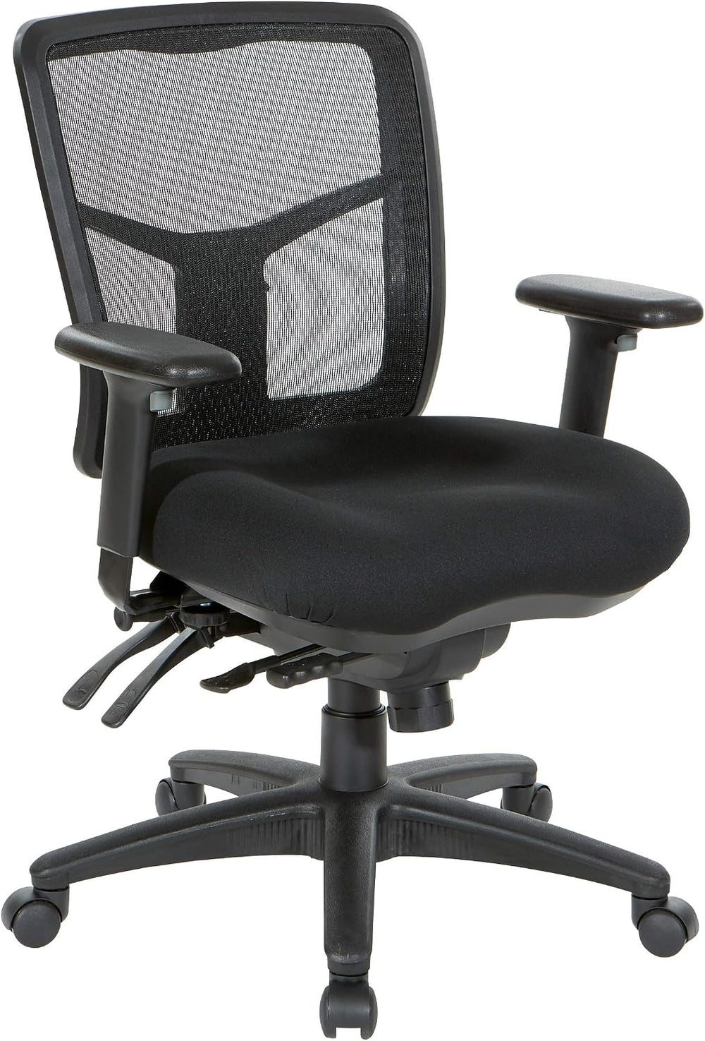 Office Star ProGrid Breathable Mesh Manager's Office Chair with Adjustabl...
