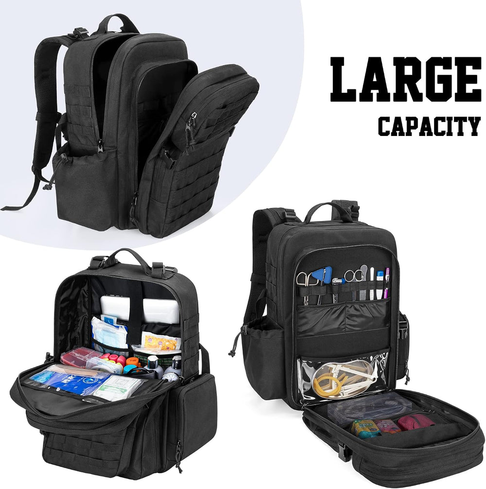 Damero First Aid Trauma Backpack, Molle Assault Pack Tactical Backpack