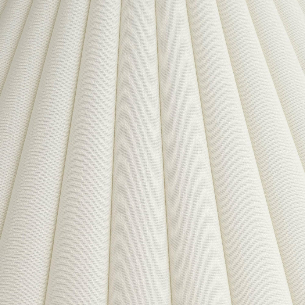 Antique Extra Large White Box Pleat Shade 6.75x20.75x12.5 (Spider) Set 2