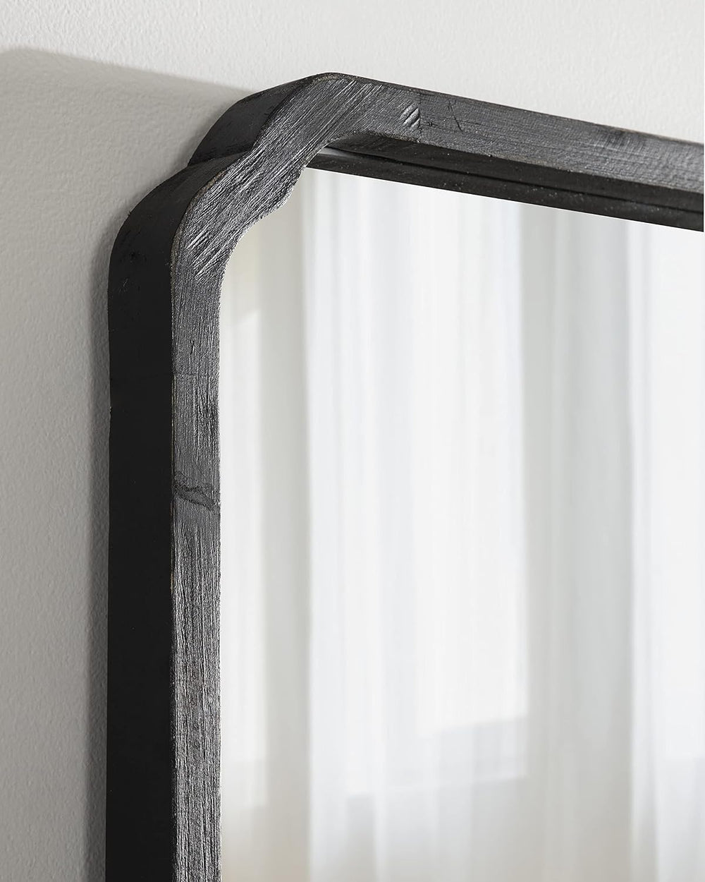 Kate and Laurel Marston Wood Framed Wall Mirror