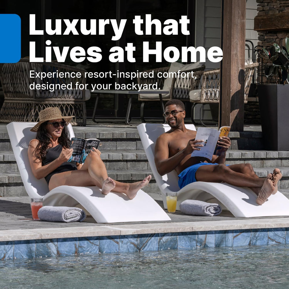 Step2 Vero Pool Lounger, Fade-Resistant, Waterproof Patio Furniture, Pool Lou...