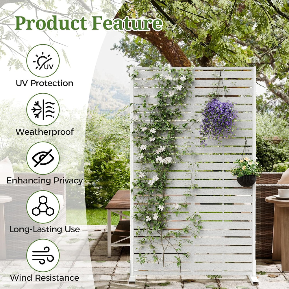 60" Privacy Screen Outdoor Privacy Fence Panel for Patio
