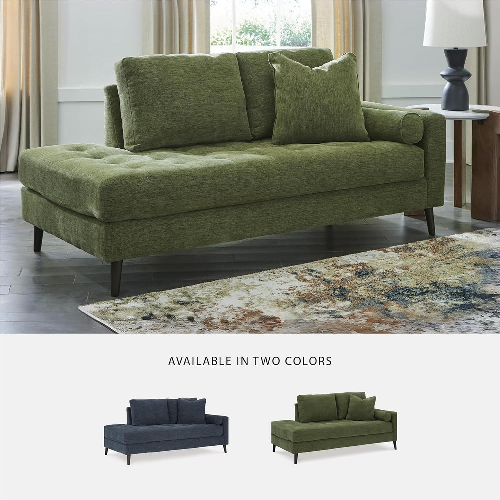 Signature Design by Ashley Bixler Mid-Century Modern Tufted Right-arm Facing ...
