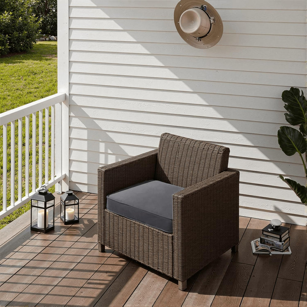 PatioGlow Outdoor Chair Cushions 19 x 19 x 3 Inch, Waterproof & Fade Resi...