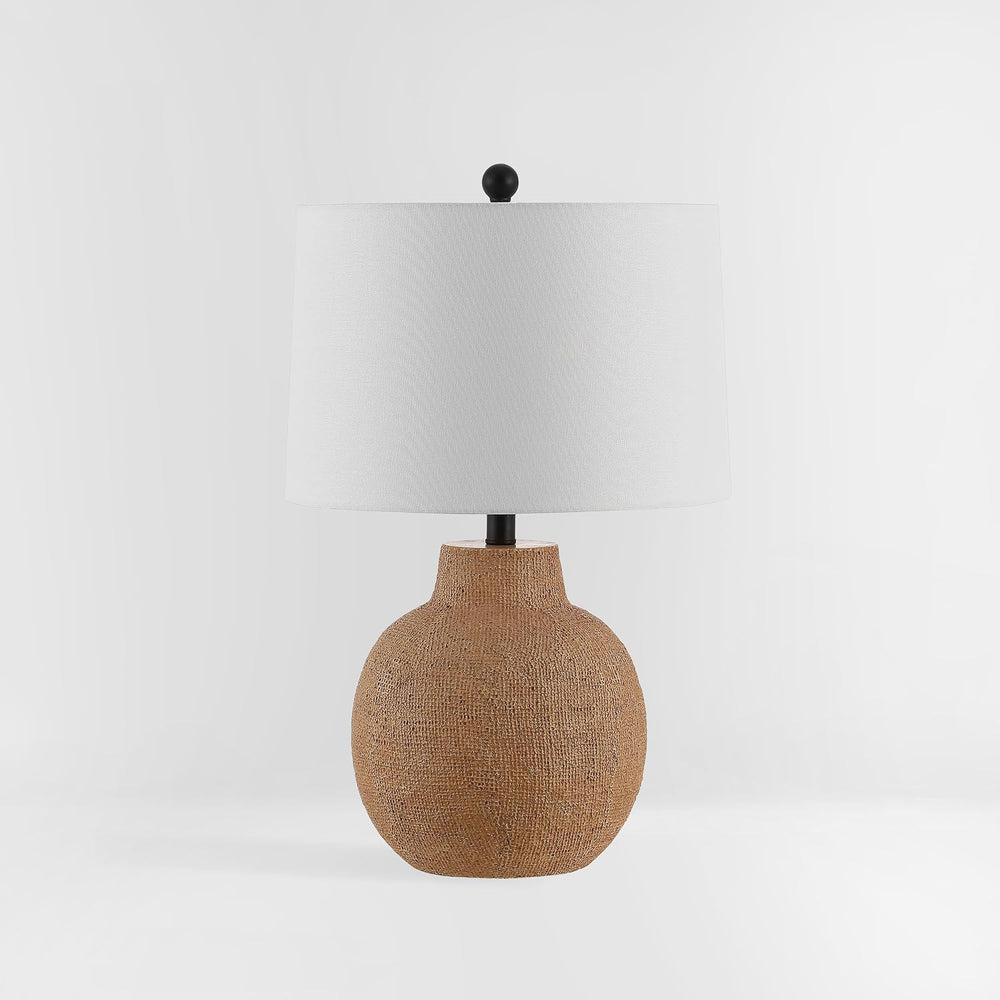 SAFAVIEH Acer Table Lamp, 24" Coastal Tan TBL4428A