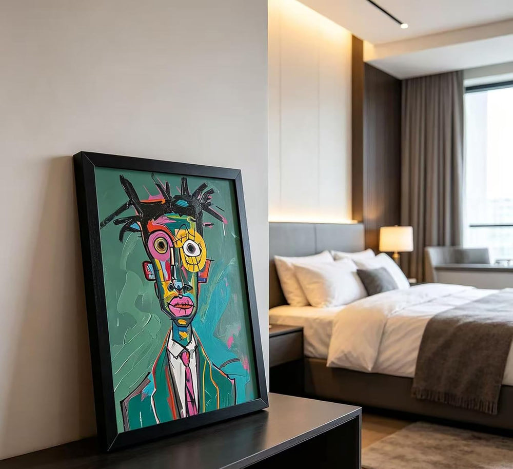 Modern Abstract Canvas Wall Art Street Graffiti Painting Picture Wall Decor G...