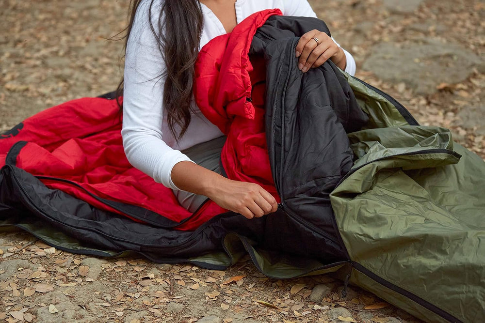 OmniCore Designs Mil-Spec 6-pc. Modular Sleeping Bag System 30F to -30F (Mumm...