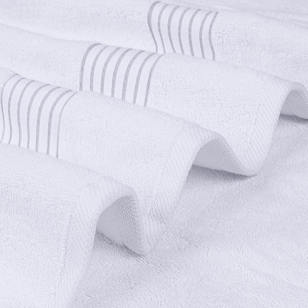 Utopia Towels Luxurious Bath Towels Set, 27x54 in, 4 Pack, Soft, White