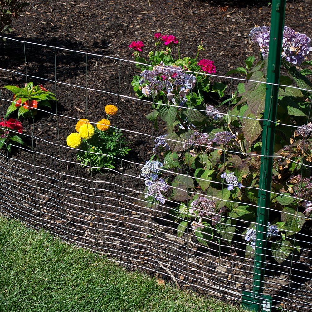 YARDGARD 2 in. x 4 in. Mesh Welded Wire Fence Roll, 36 in. x 100 ft., 14-Gaug...