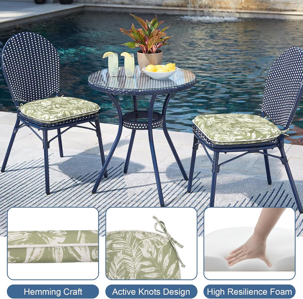 LVTXIII Outdoor Chair Cushions for Patio Furniture Set of 4, Water Repellent ...