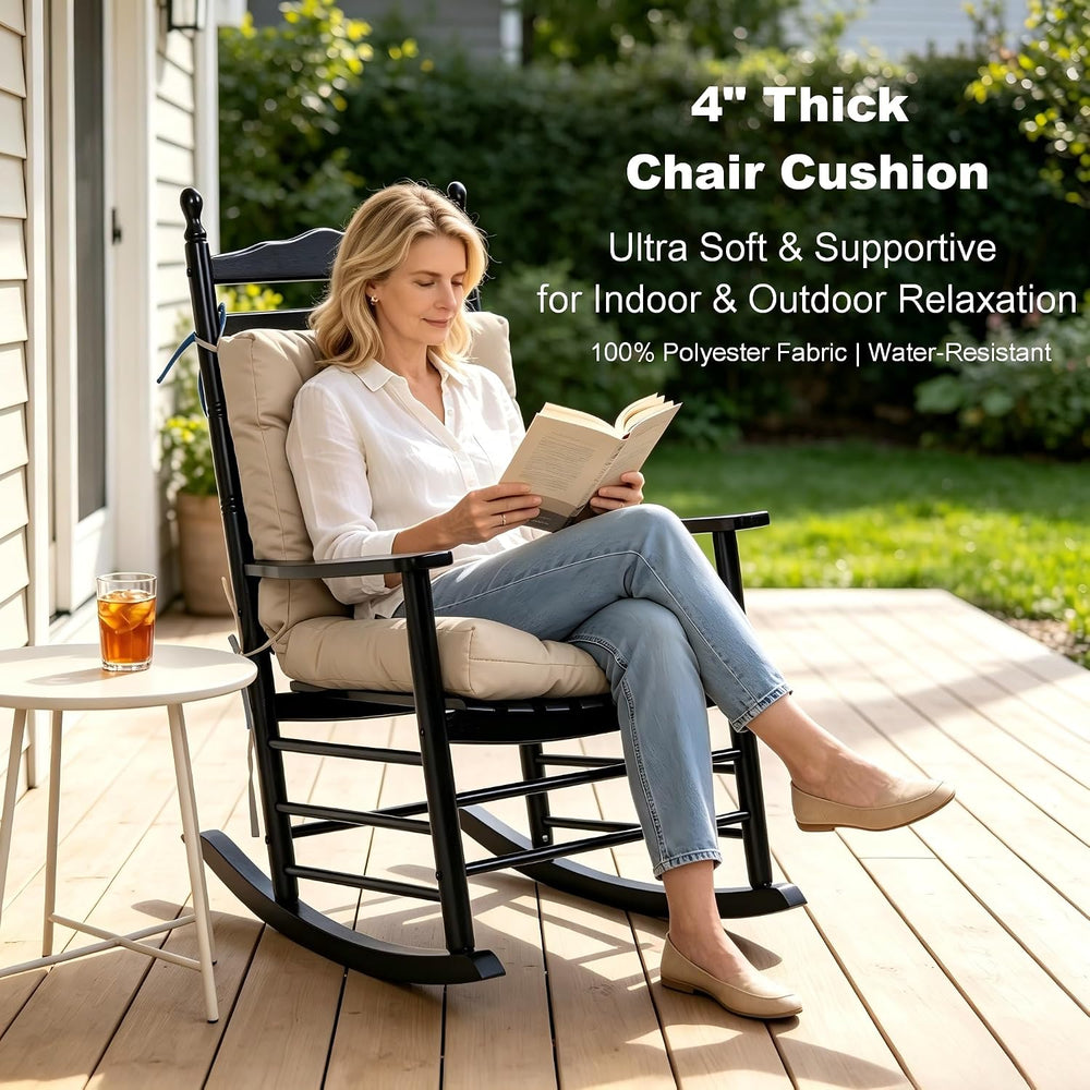 QILLOWAY Outdoor Chair Cushion for Patio Furniture, Waterproof Patio Cushions...