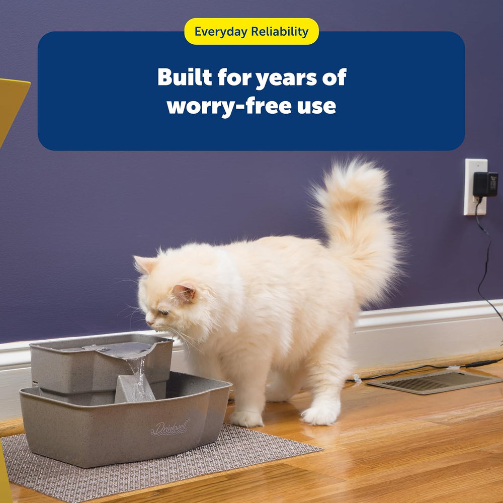 PetSafe Drinkwell Multi-Tier Pet Fountain, Cats & Dogs, Large