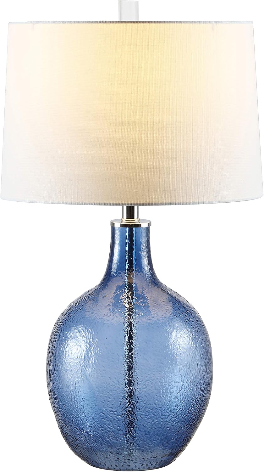 SAFAVIEH Nadine Table Lamp, 27" Modern Blue TBL4259B