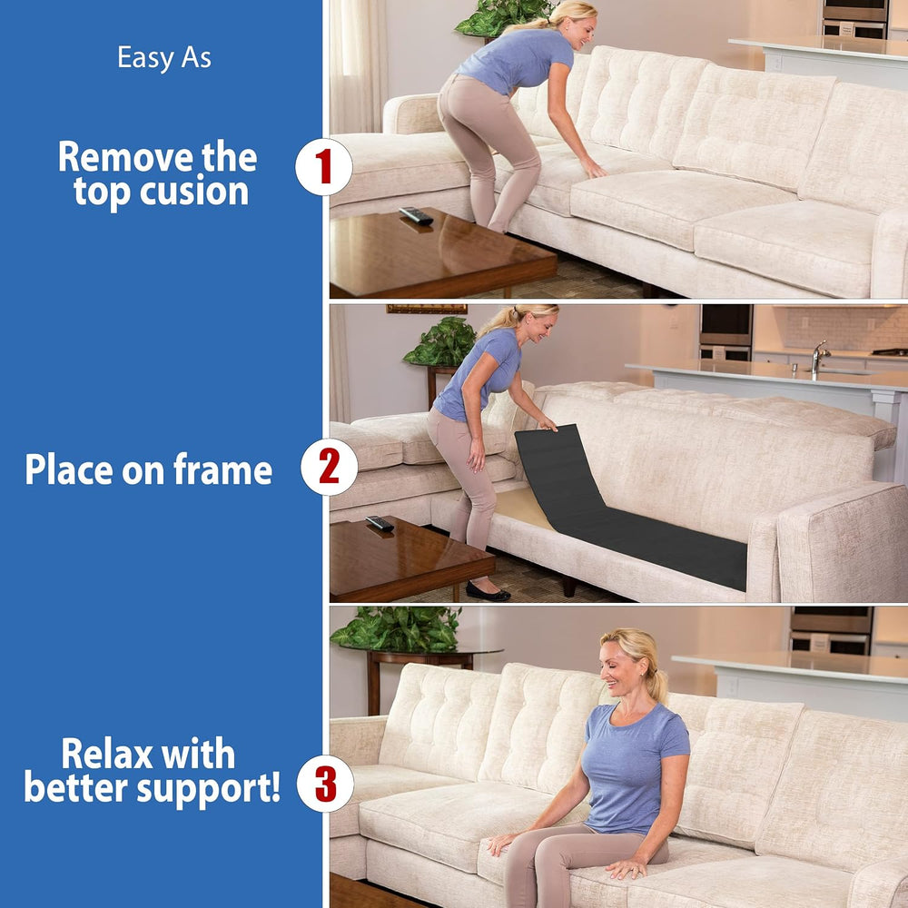 Furniture Fix Steel for Chair, Sofa, Loveseat, Mattress, or Couch-Cushion Sup...