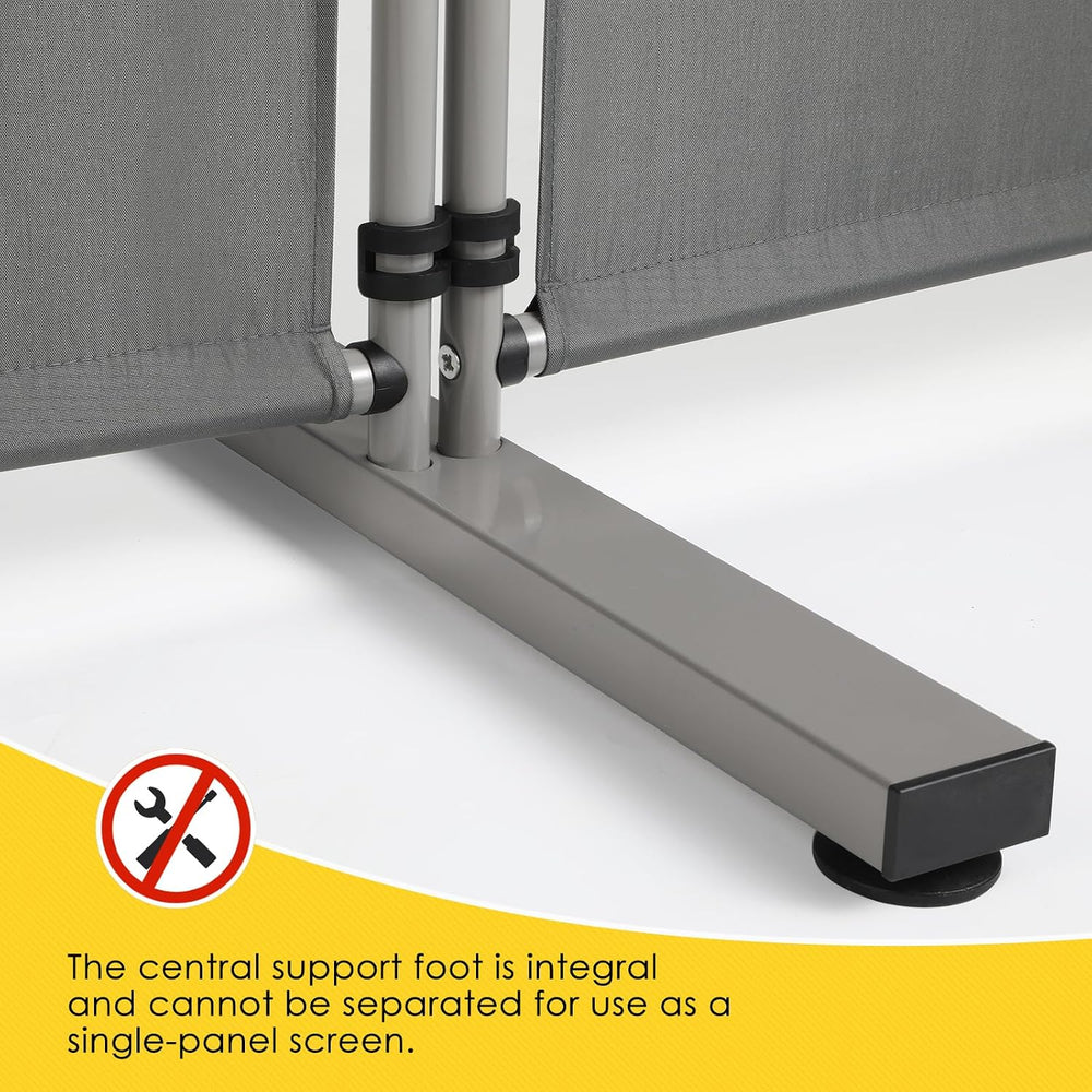 Rantila Indoor Room Divider, Portable Office Divider, Room Divider Wall Scree...