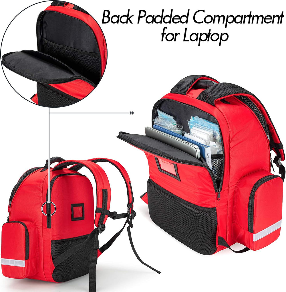 Trunab Trauma Backpack First Responder Bag, EMT Jump Pack