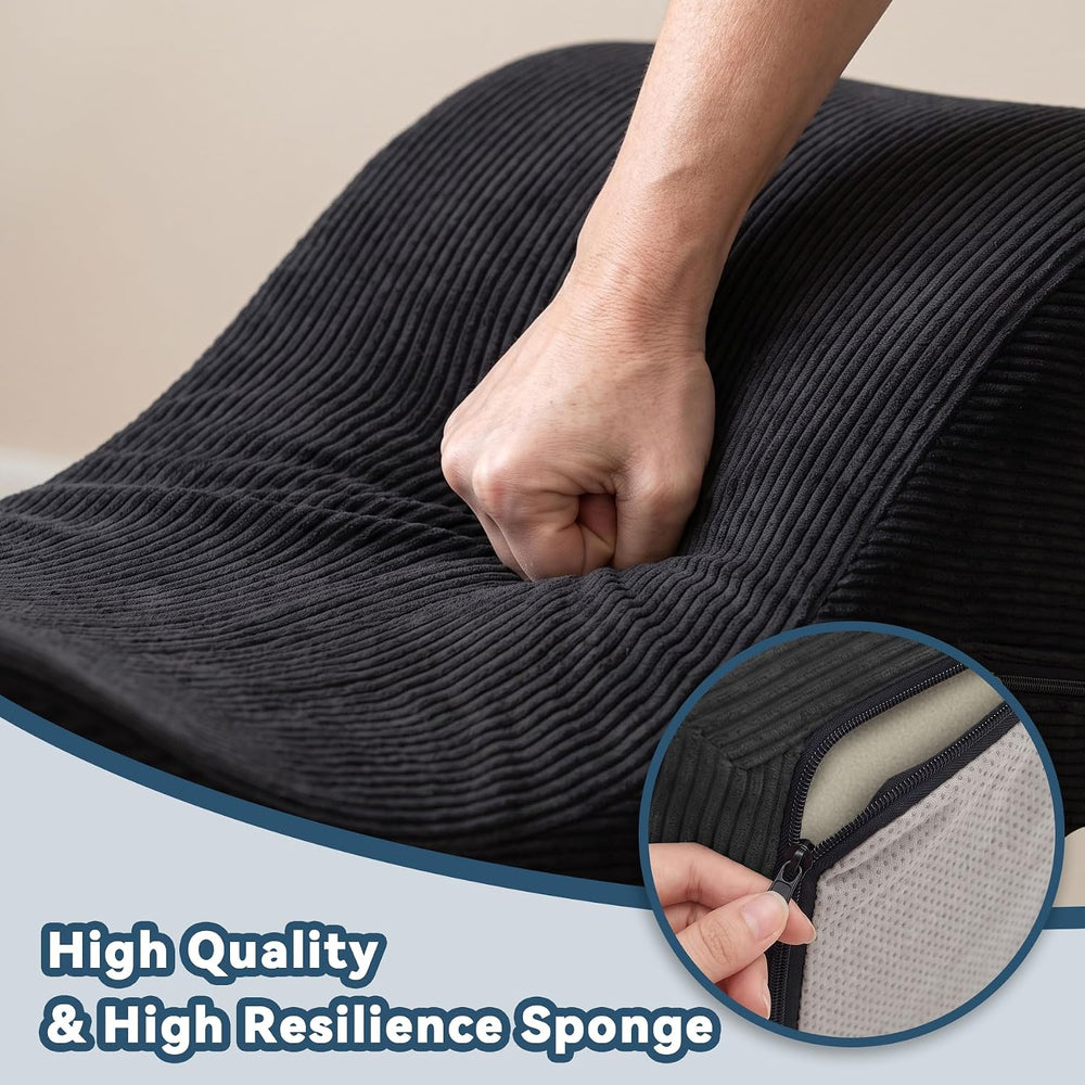 Convertible Yoga Chair Lounge for Adults, Ergonomic Foam Chaise Lounge Chair ...