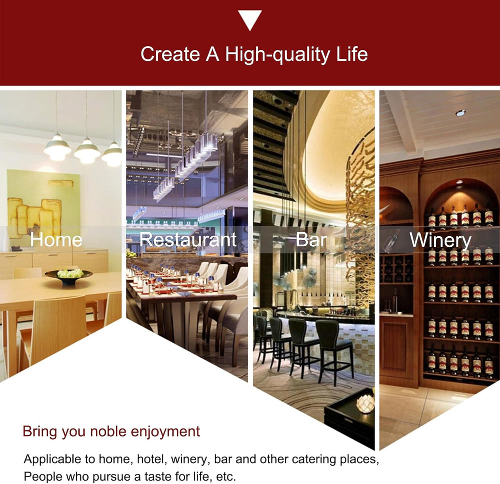 Wine Rack Wall Mounted with Wine Glass Rack Floating Bar Shelves for Liquor B...