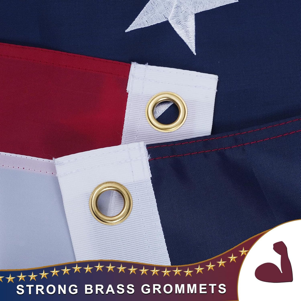 JRED Betsy Ross Flags for Outside, 5x8 Ft 13 Stars American Flag Heavy Duty, ...