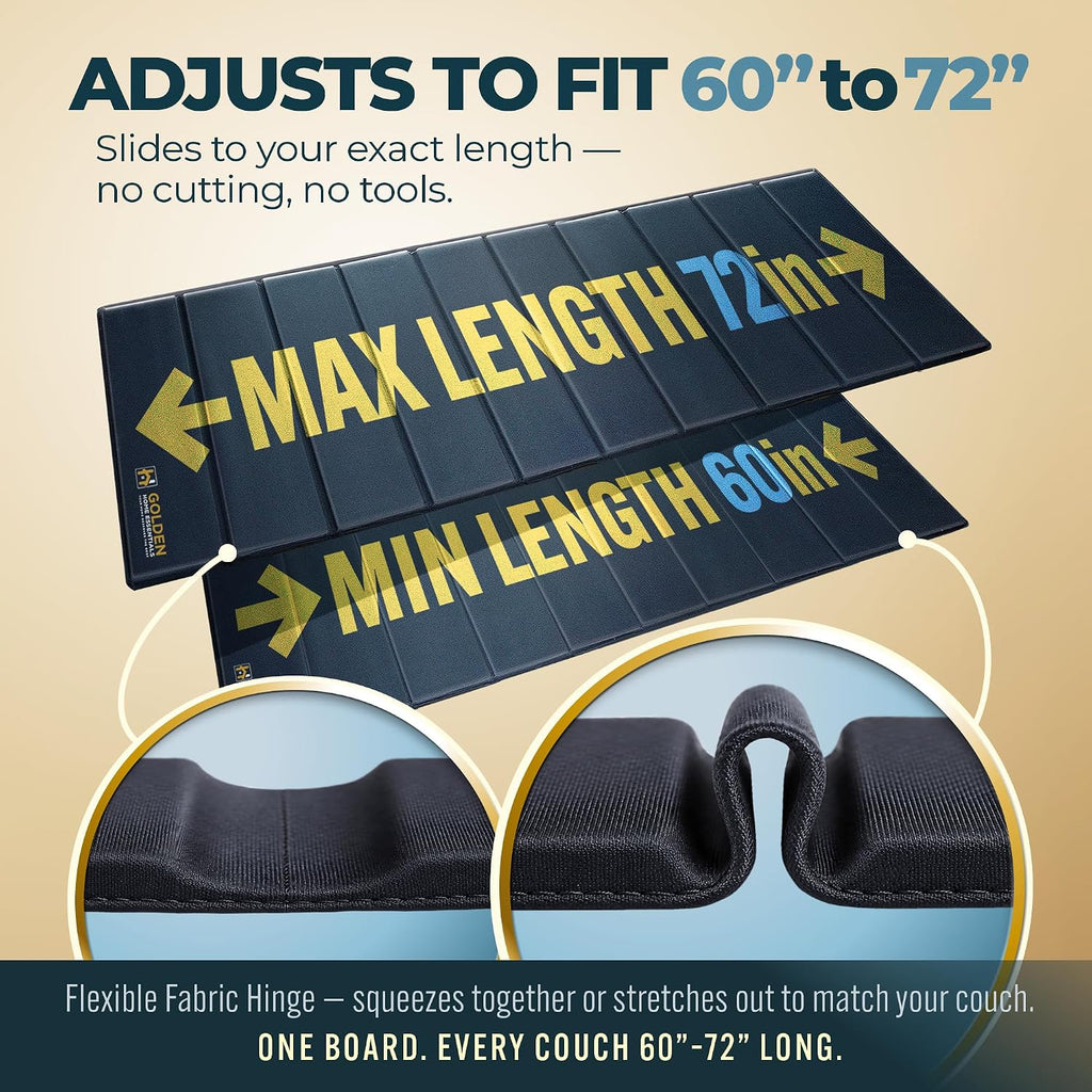 Heavy Duty Couch Cushion Support Board for Sagging Sofa Cushions (21"x72")