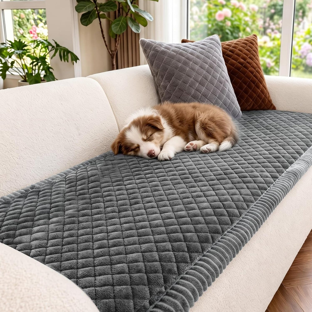 Waterproof Couch Cover for Dogs, Washable Soft Sofa Protector