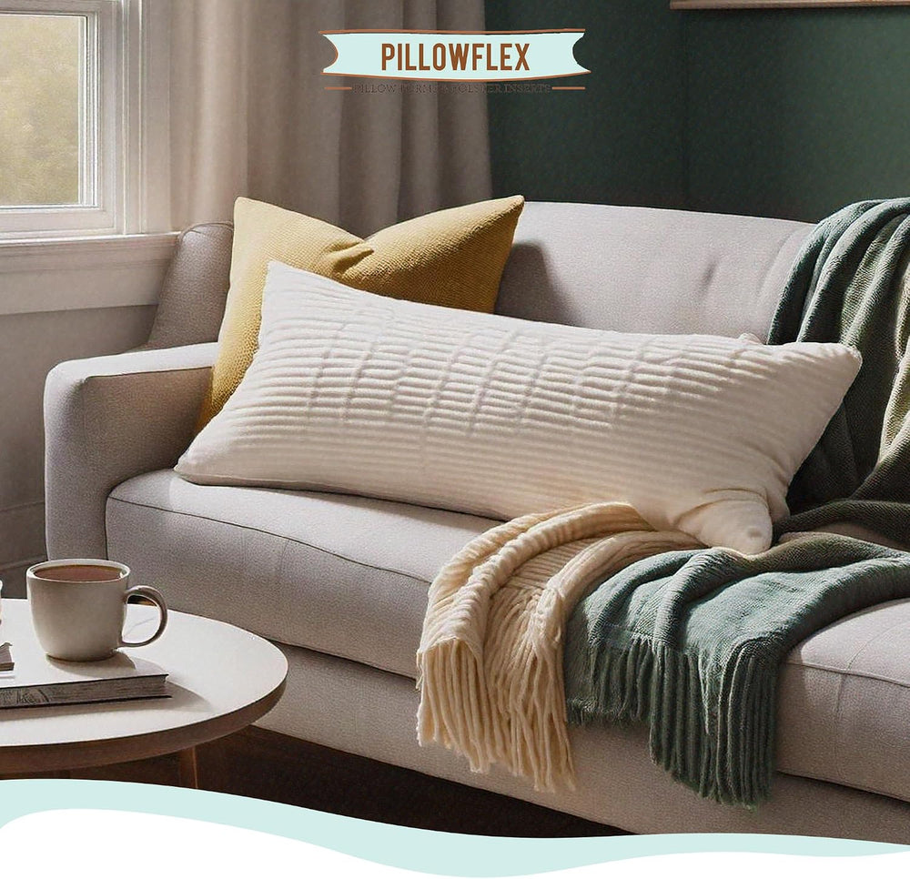 Pillowflex Premium Polyester Pillow Insert - 21x27 Soft Decorative Pillow