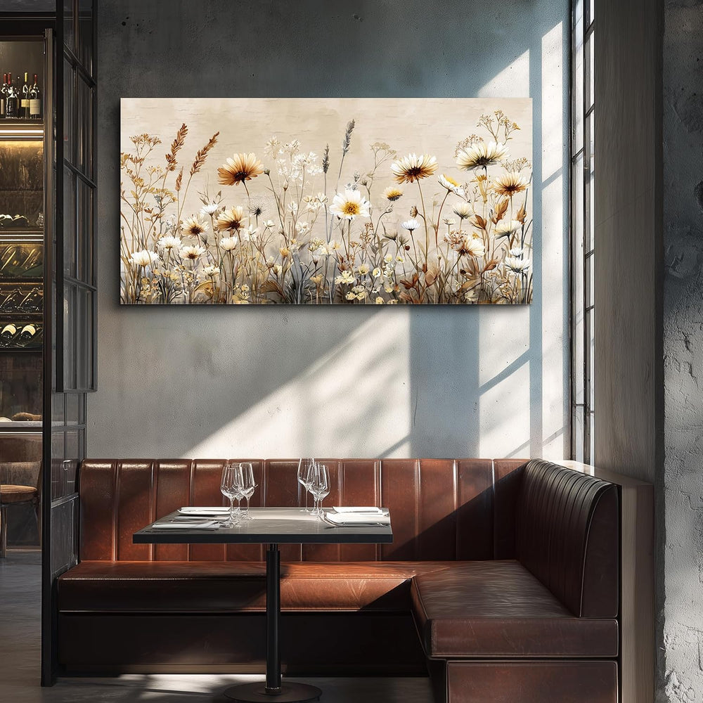 XIGUANGART Floral Wall Art, Large Wall Art, Flower Pictures Wall Decor, Elega...