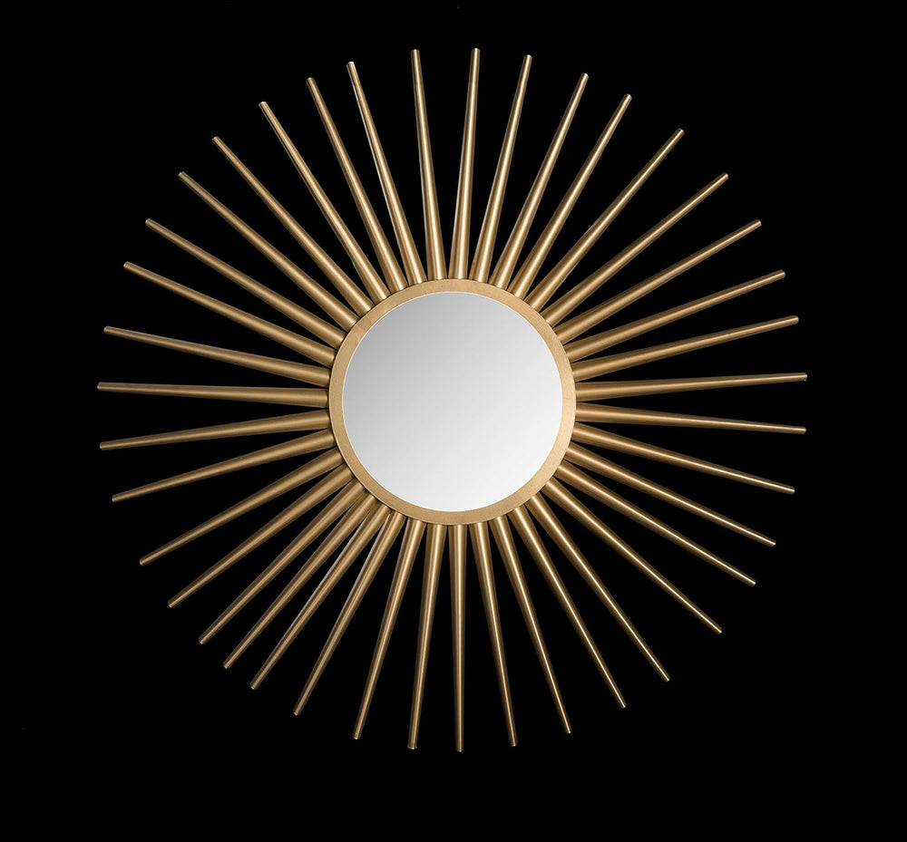 SAFAVIEH Glam Sunburst Mirror, 36" Gold MIR4000A