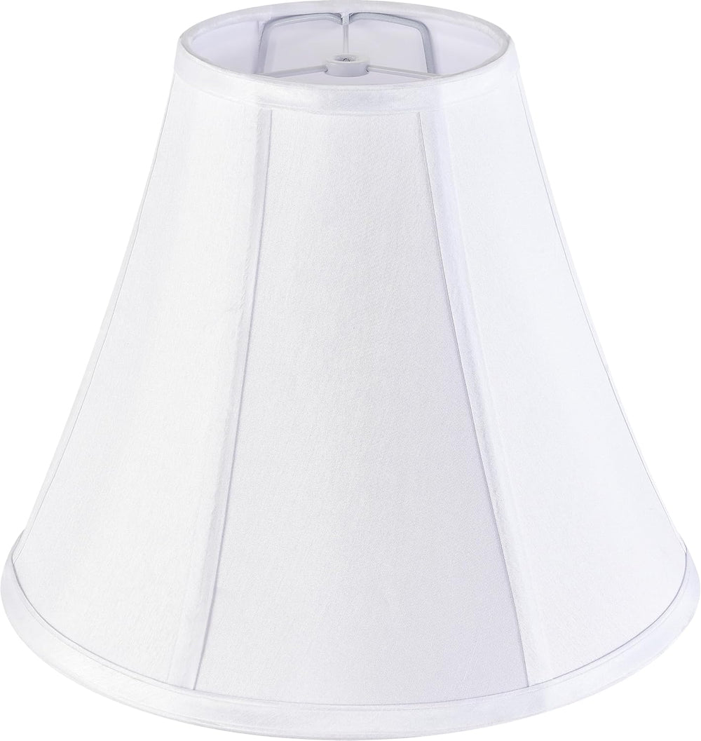 GO&SO Bell Lamp Shade White Medium 6" Top x 13" Bottom x 9.8&qu...