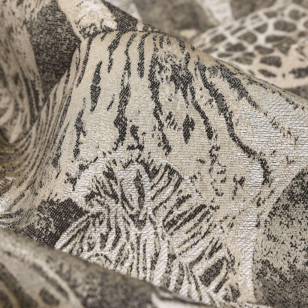 Wildlife Safari Throw Pillow Cover 12x20 inch, Animal Jacquard Cushion Cover,...