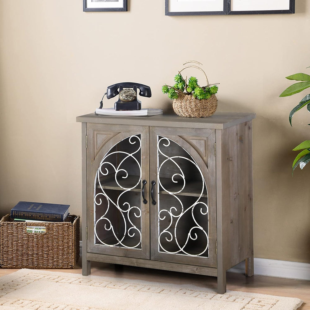 Sophia & William Accent Cabinet, Decorative Buffet Cabinet with Storage
