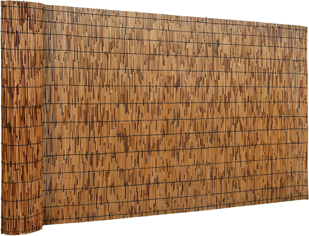 DearHouse Natural Reed Fencing, Eco-Friendly Reed Fence, 4 feet High x 13.3 f...