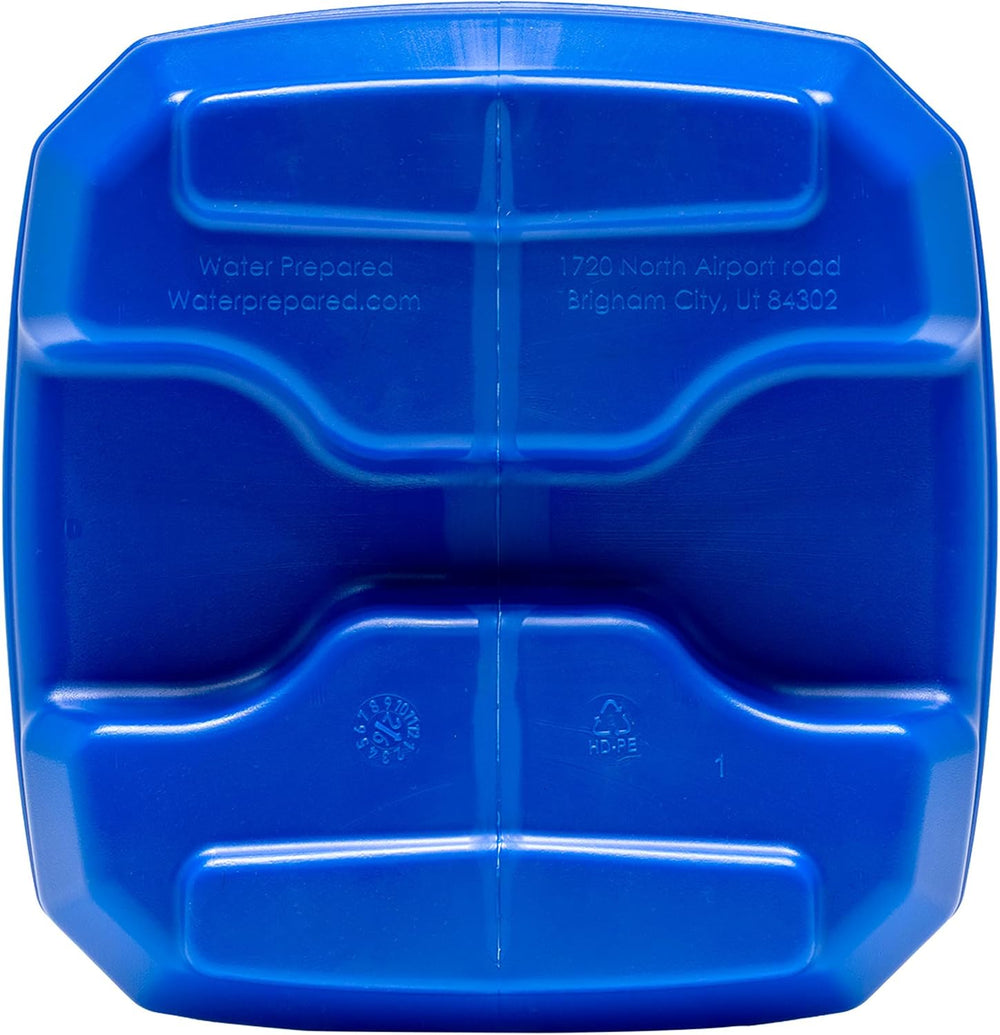 WaterPrepared ReadyJug 7 Gallon Portable Emergency Water Tank, Blue