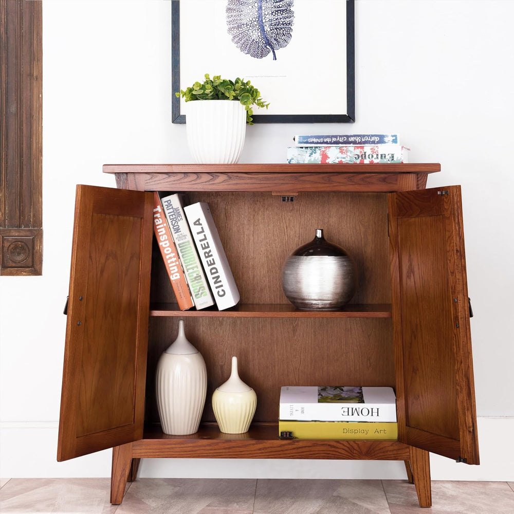 Leick Home Mission Console Cabinet, 30", Russet