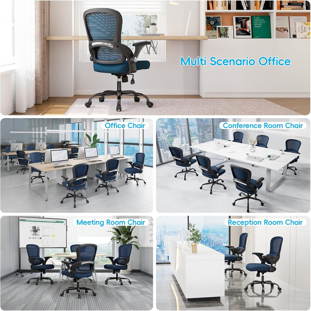 TRALT Office Chair - Ergonomic Office Chair with Back Support for Adults