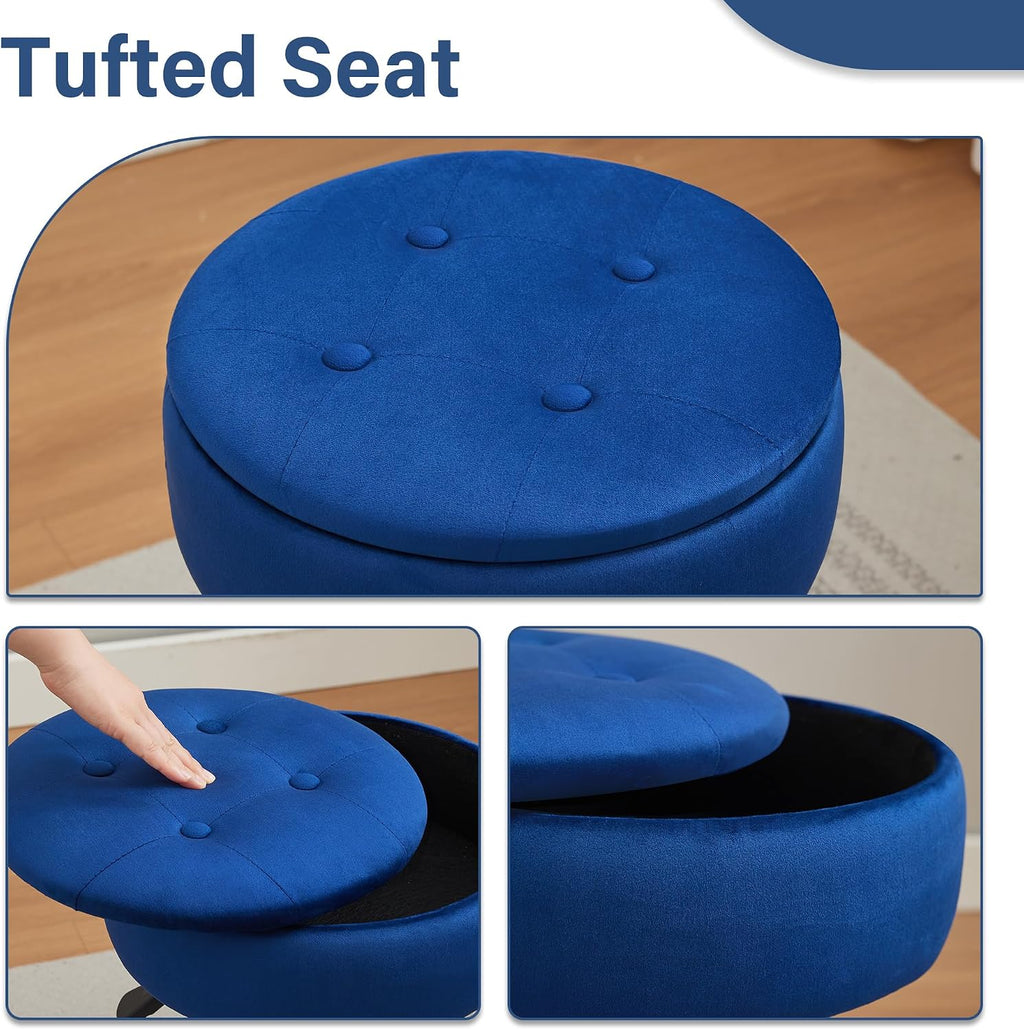 gitrah vanity chair with wheels adjustable vanity stool, package contents