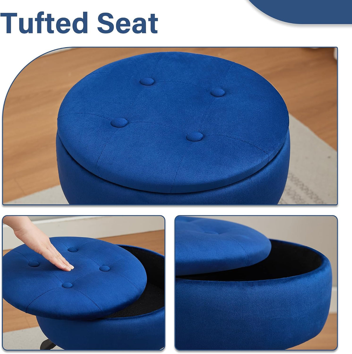 gitrah vanity chair with wheels adjustable vanity stool, package contents