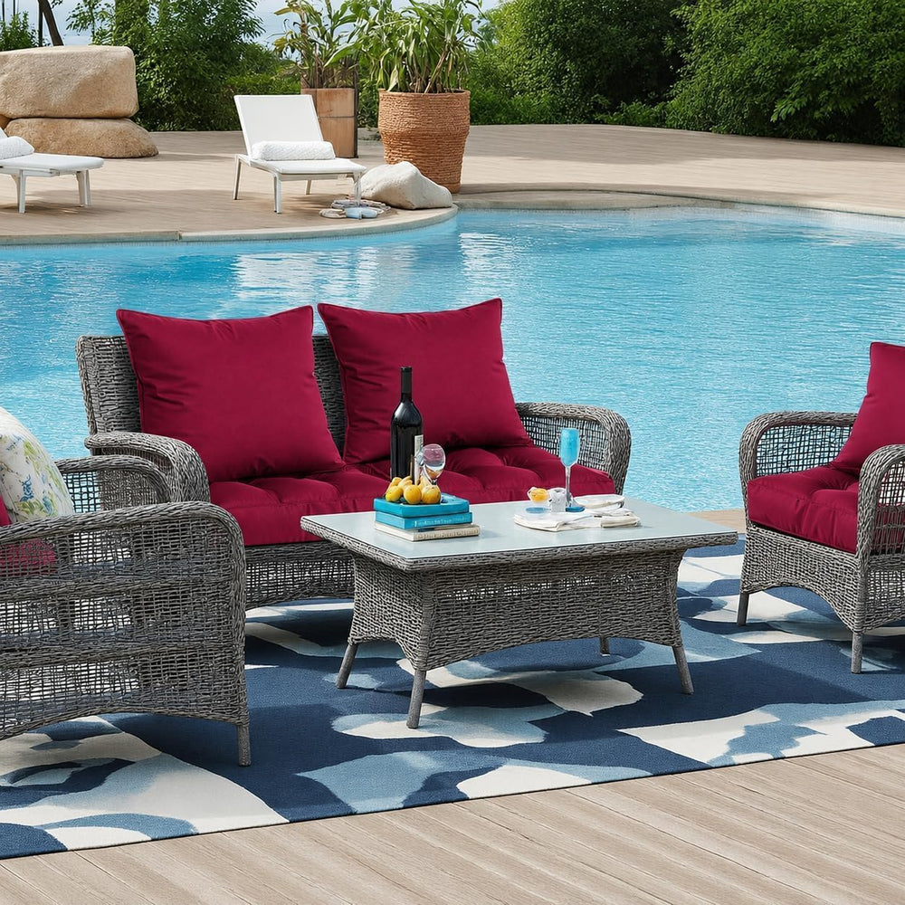 20x20 Outdoor Seat Cushions Set of 2