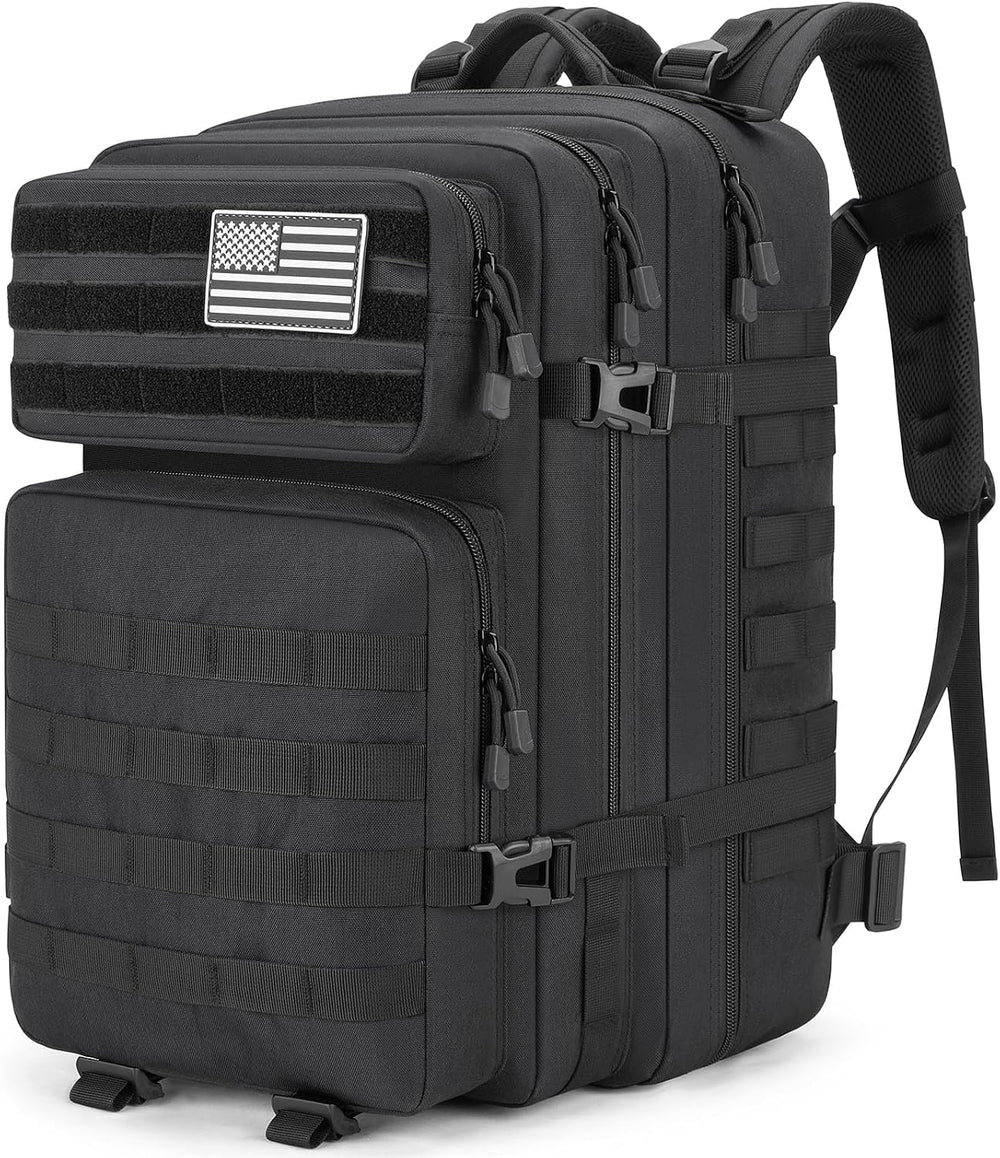 45L Large Tactical Backpack Military MOLLE 3 Day Bug Out Bag