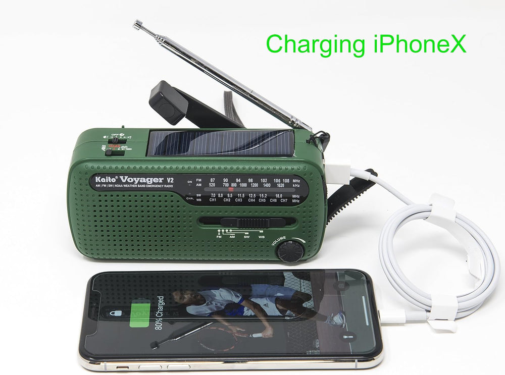 Best NOAA Portable Solar/Hand Crank AM/FM, Shortwave & NOAA Weather Emerg...