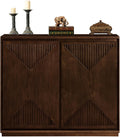 LKTART 39" Narrow Sideboard Buffet Cabinet,Bar Cabinet Solid Wood Doors